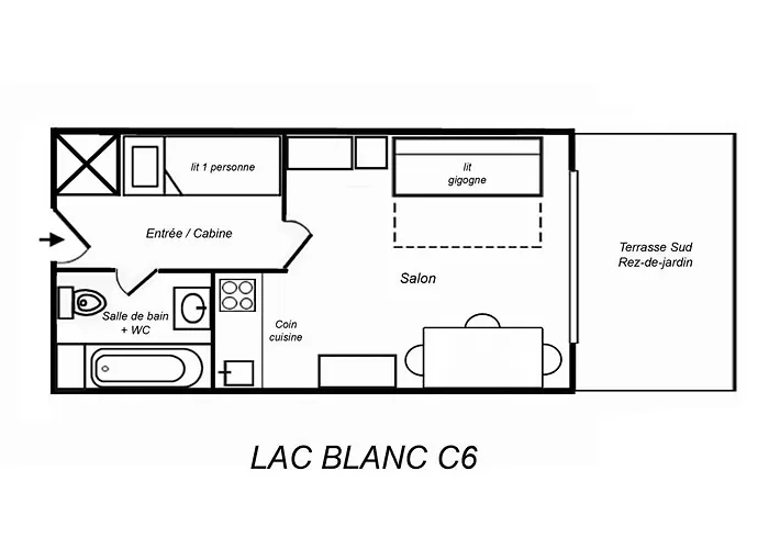 Le Blanc Lejlighed *